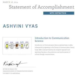 communication science - ashvyasseo