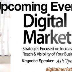 Digital Marketing for Business Growth Event in Surat - Ash Vyas - Keynote Speaker