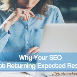 Reasons SEO is not returning results - Digital Marketers India