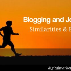 Regular Blogging and Jogging - Digital Marketers India